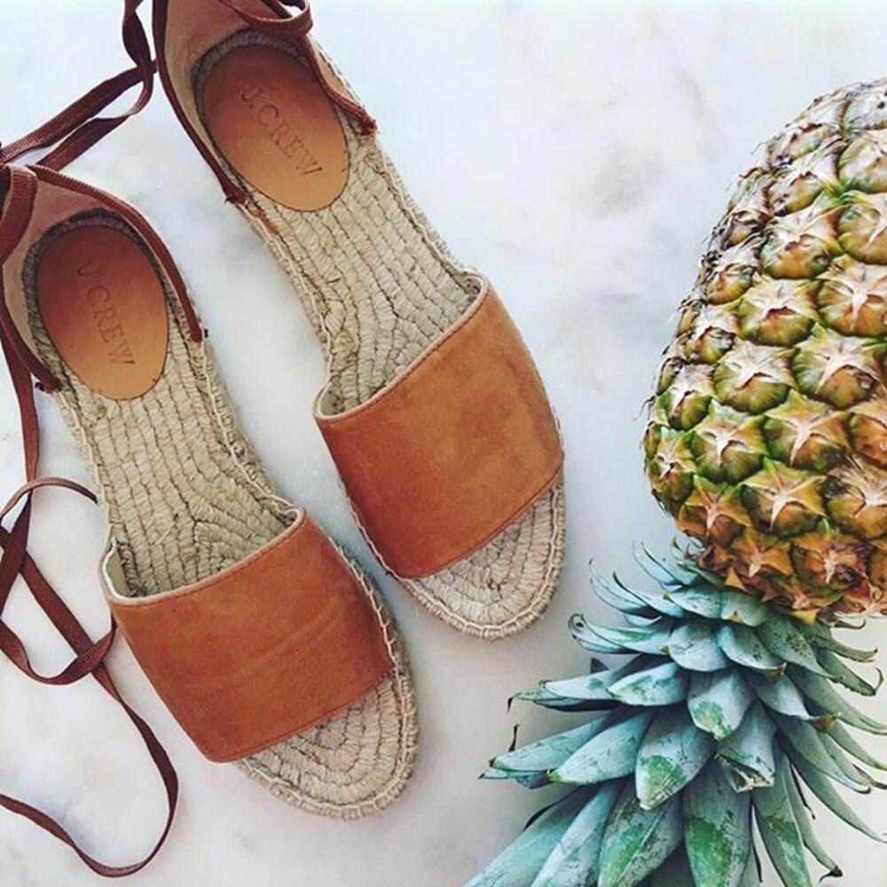 J. Crew Tan Sandals